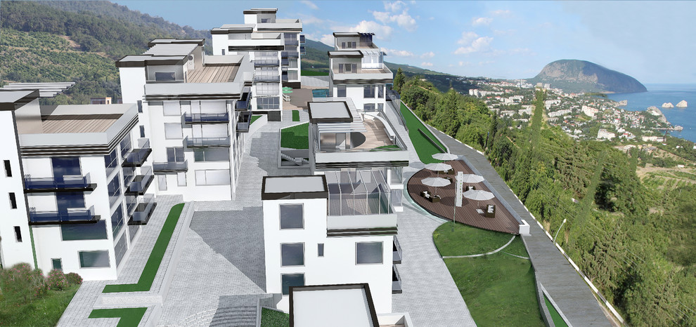 Гостиничный комплекс в Крыму. Реконструкция