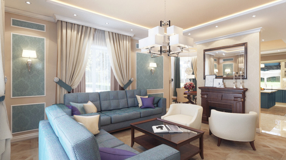 Дизайн-проект коттеджа в Песочных холмах