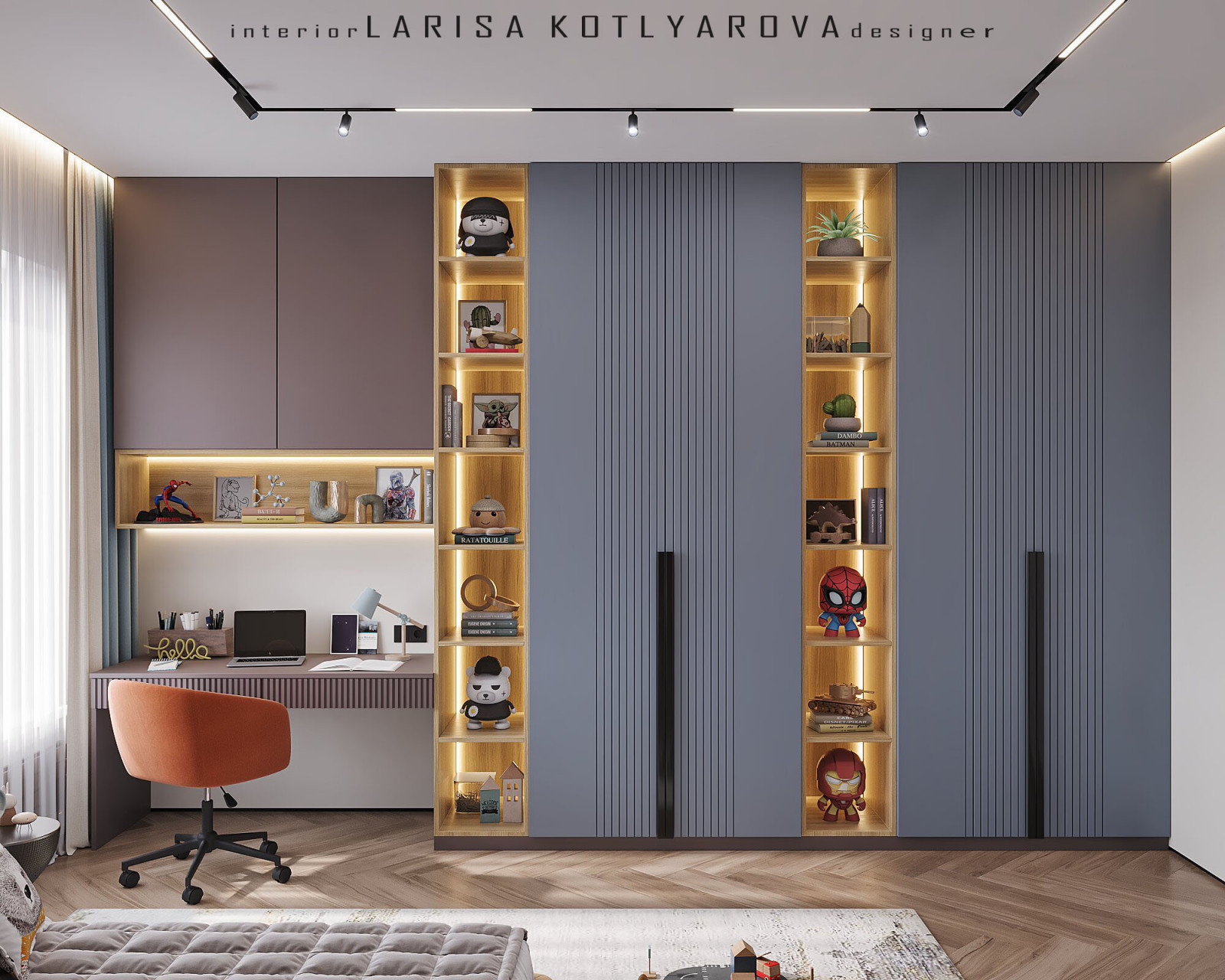 Дизайн-проект дома 105 кв.м. г. Ростов-на-Дону