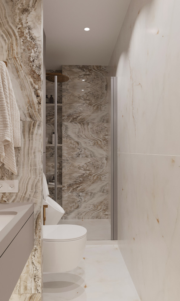 Дизайн-проект квартиры с детской и кабинетом