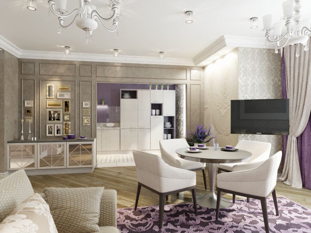 Современная классика (Двухкомнатная квартира, Новгородская улица)