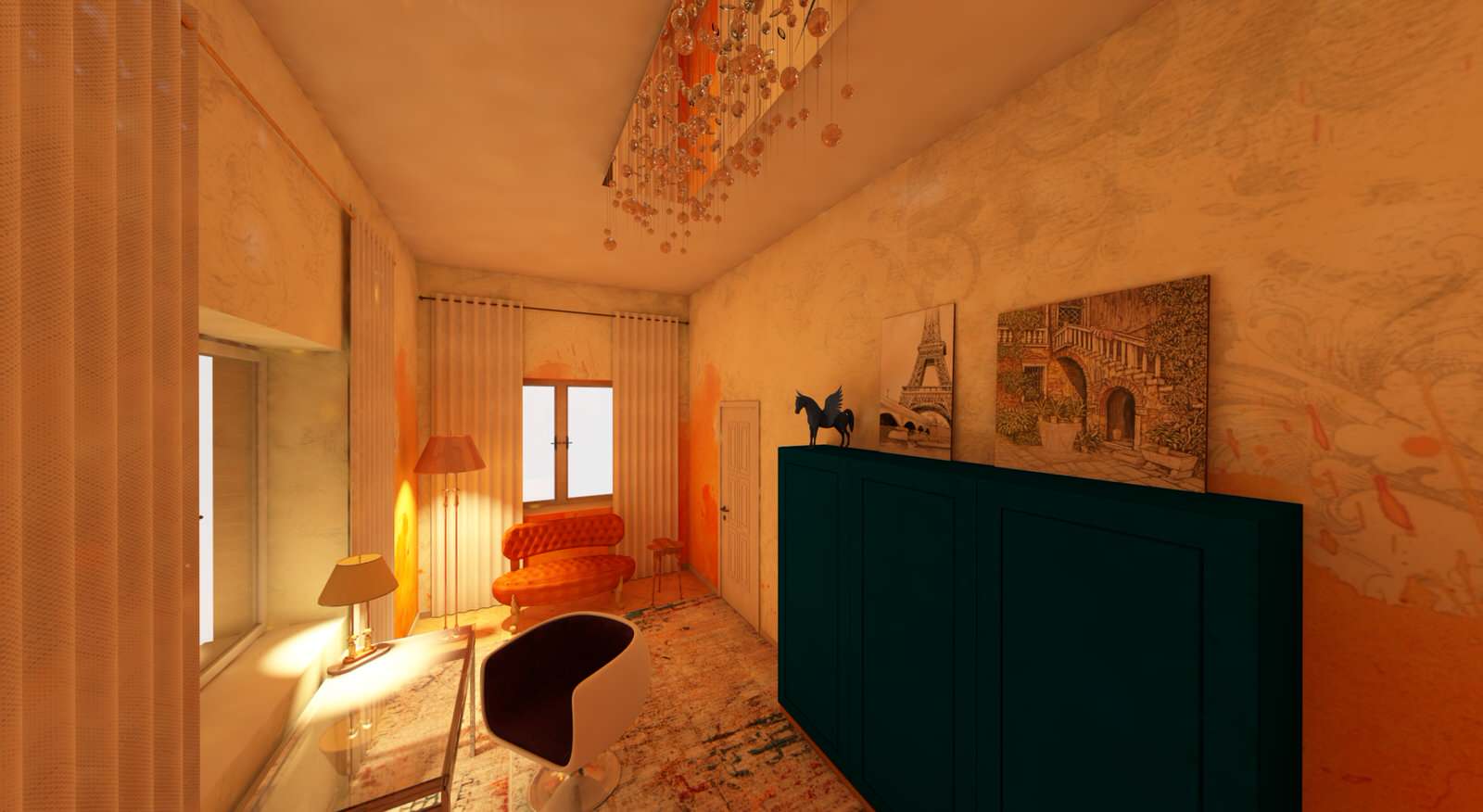 Дом в Крыму "Розовый закат"