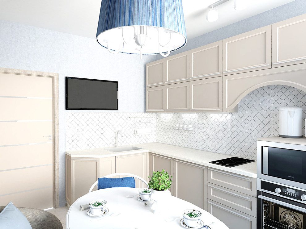 Кухня Сад с видом на море