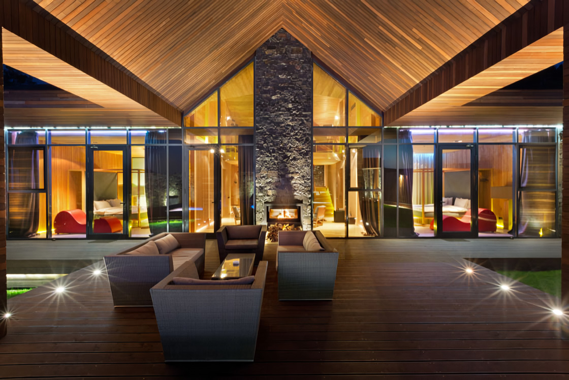 Дом и интерьер в стиле Шале, КП "Руза"