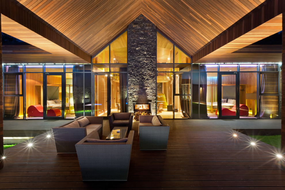 Дом и интерьер в стиле Шале, КП "Руза"