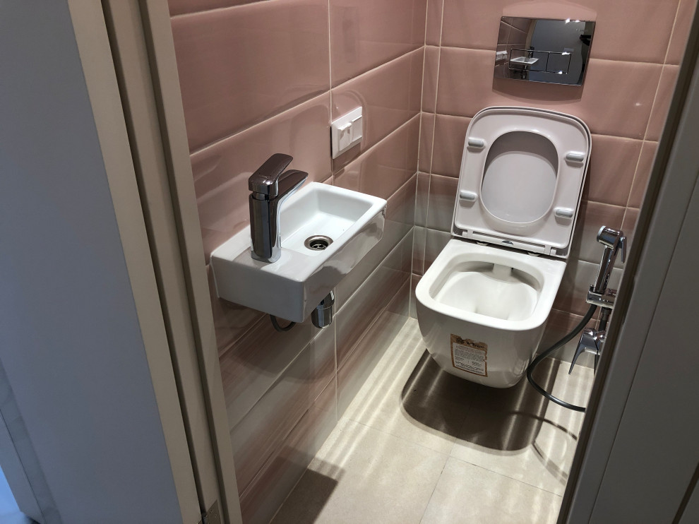 Фото реализации стиля "Пудровый минимализм"