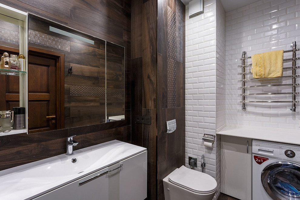 Дизайн трех-комнатной квартиры с элементами лофт и восточной культуры.