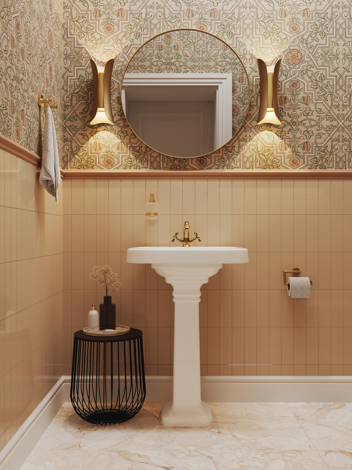 Дом с арочными окнами