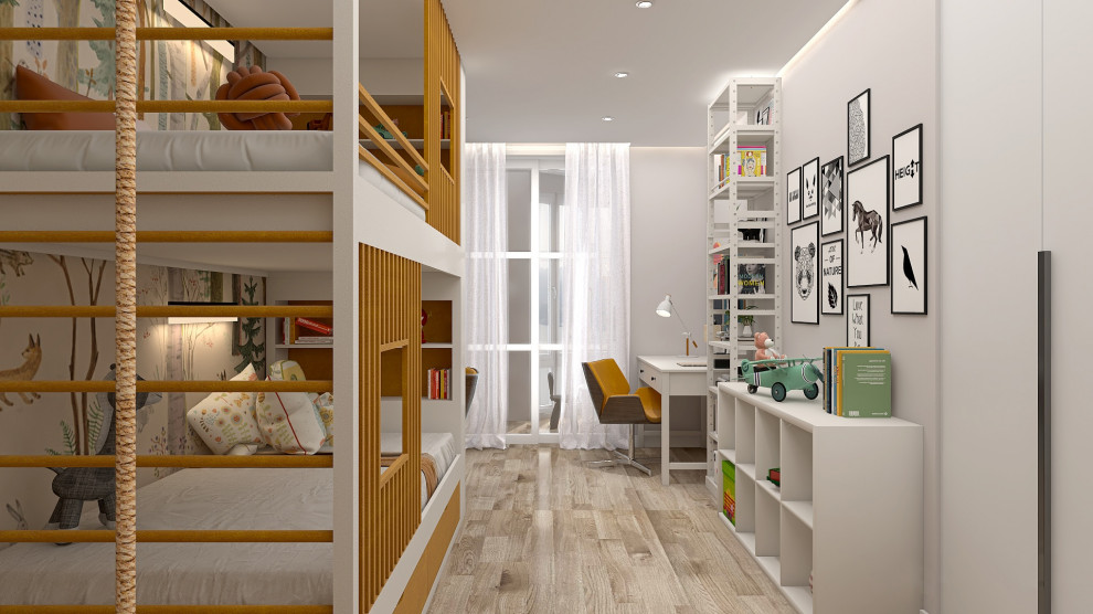 Квартира  для семьи с 2мя детьми 90м2