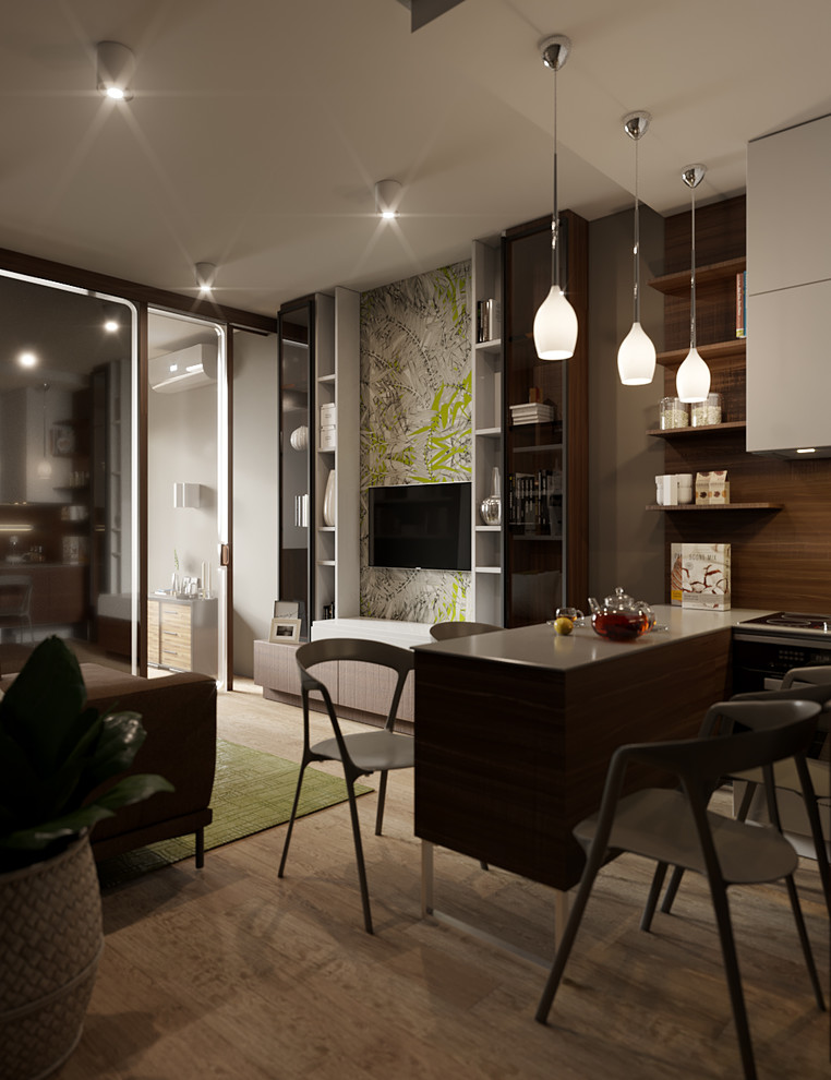 Квартира-студия в современном стиле, Батуми, 35 кв.м.