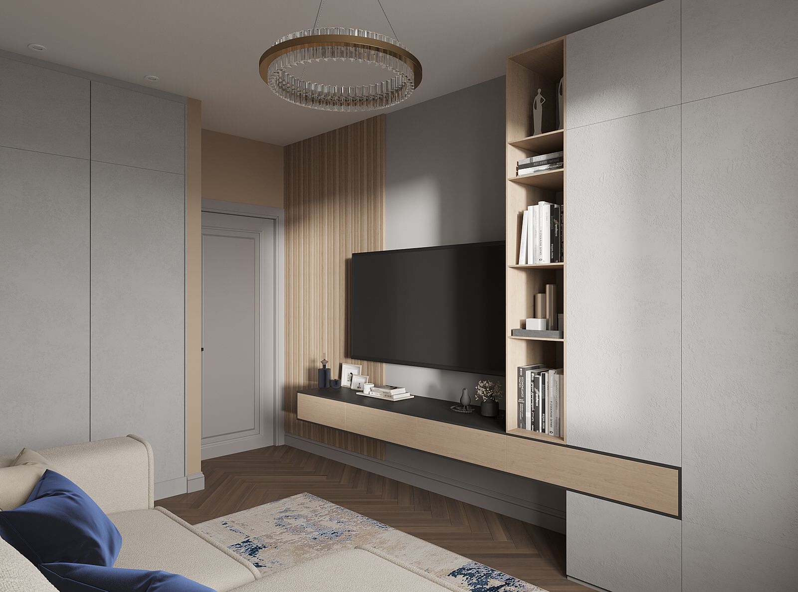 Дизайн-проект 2-комн. квартиры на Сущёвском