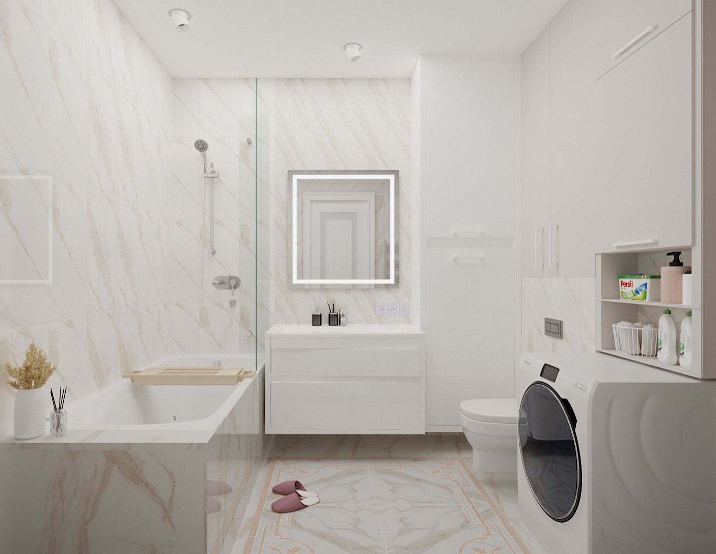 Проект квартиры 75 кв.м г.Тюмень