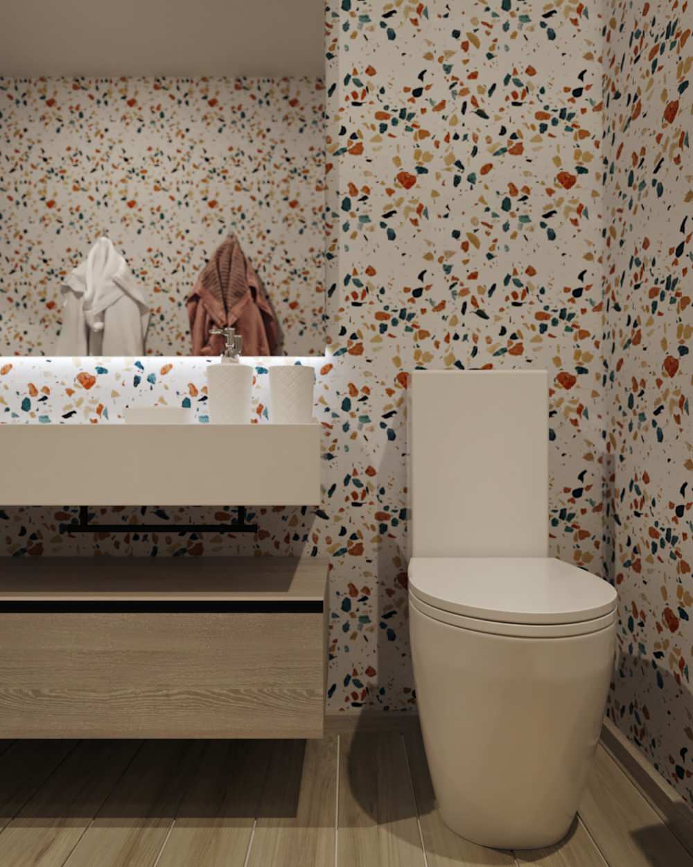 белый "ТЕРРАЦЦО"