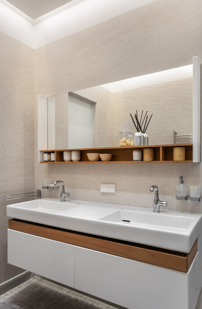 Трёхкомнатная квартира 74 м2