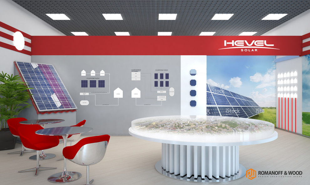 Обложка проекта: Шоурум компании солнечной энергетики