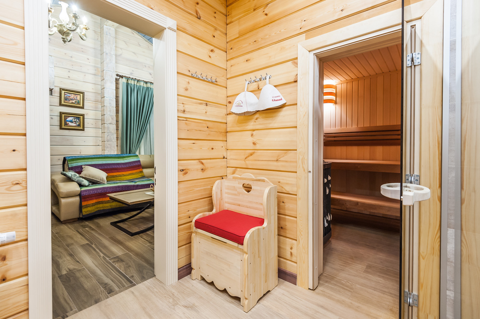 Баня из клееного бруса