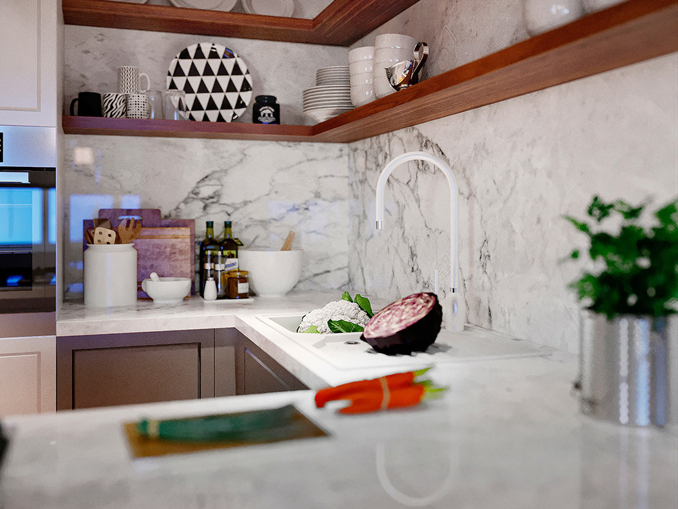 3D-визуализация кухни (Анастасия Рыкова, Дизайн-студия S-style)