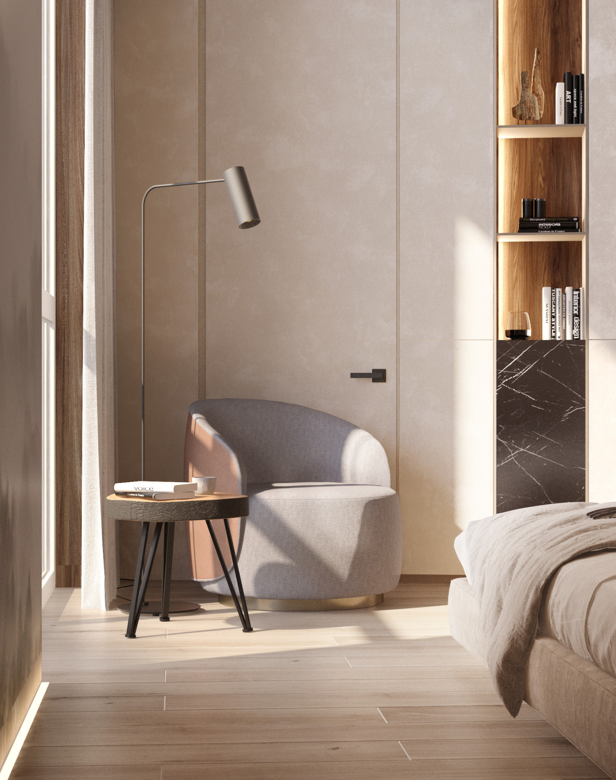 Дизайн интерьера апартаментов в Крму