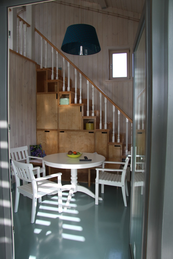 Дом с верандой каркасный 86м2