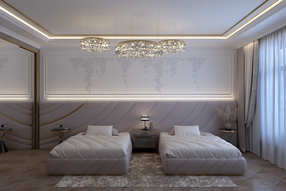 Обложка проекта: Дизайн интерьера "Детская девочек в ЖК "Grand Deluxe"