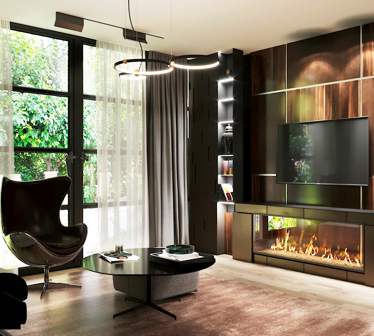 Дизайн дома в стиле "Лофт" в Немецкой деревне