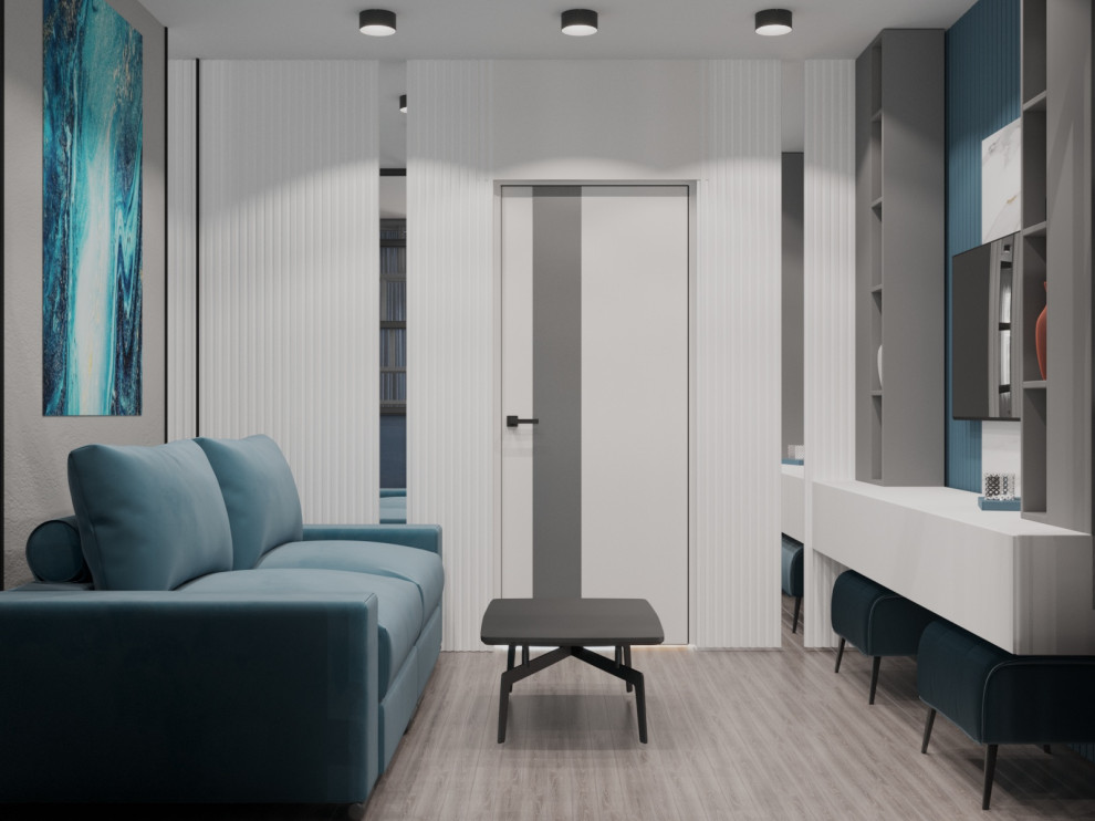 Квартира в современном стиле.