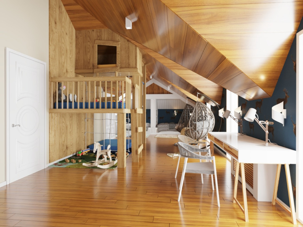 Детская комната на мансарде