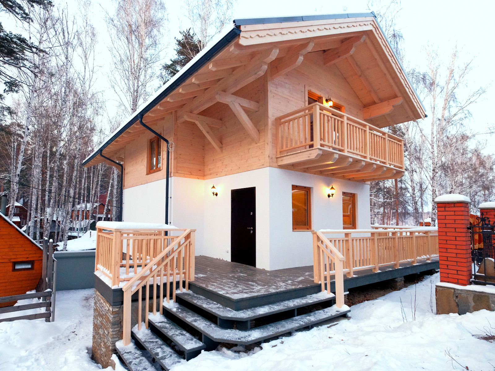 Шале на озере Увильды