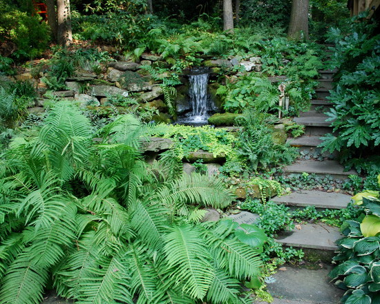 Ландшафтный дизайн на лесном участке