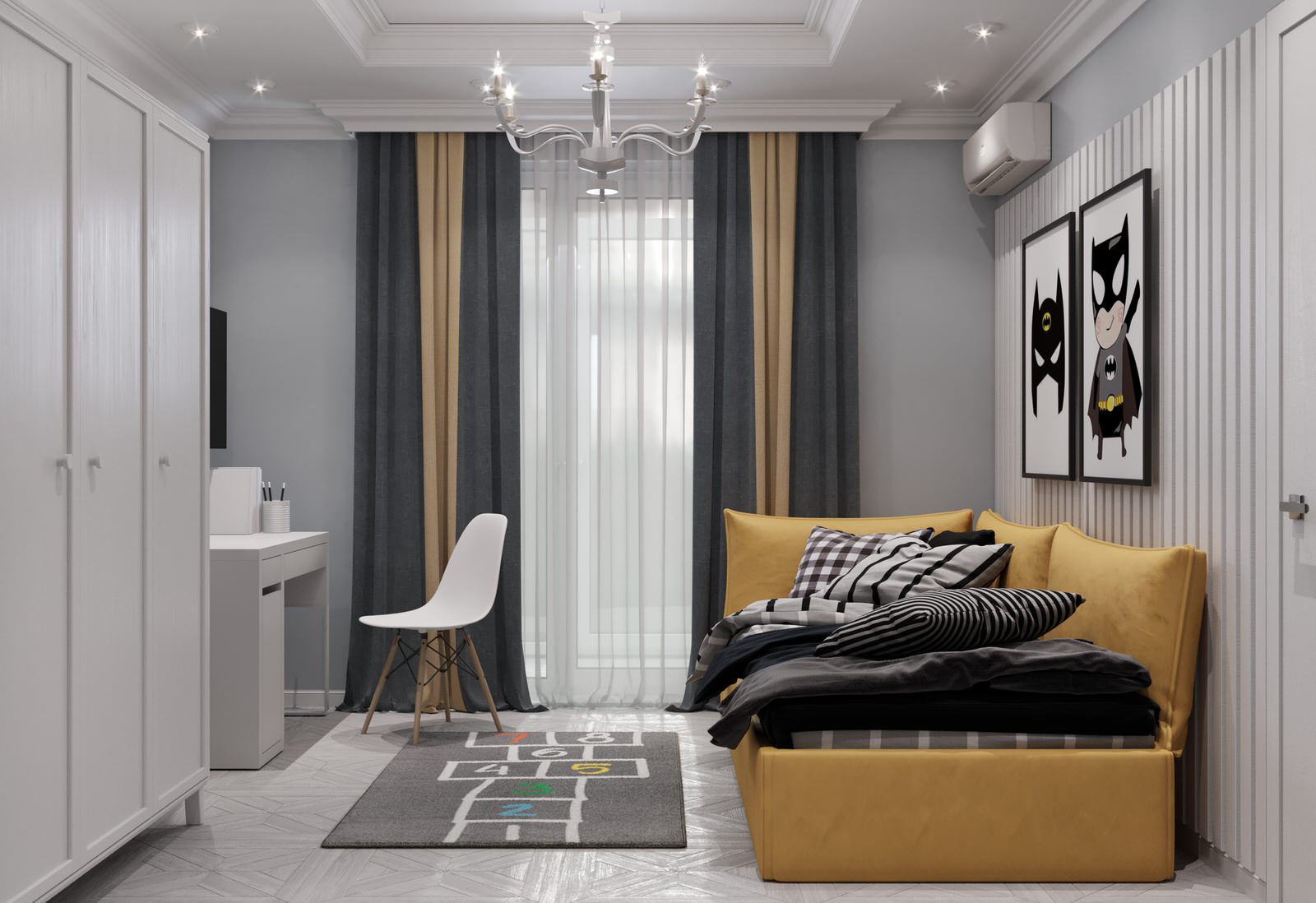 Визуализация квартиры 135 кв ЖК Даудель г.Тюмень