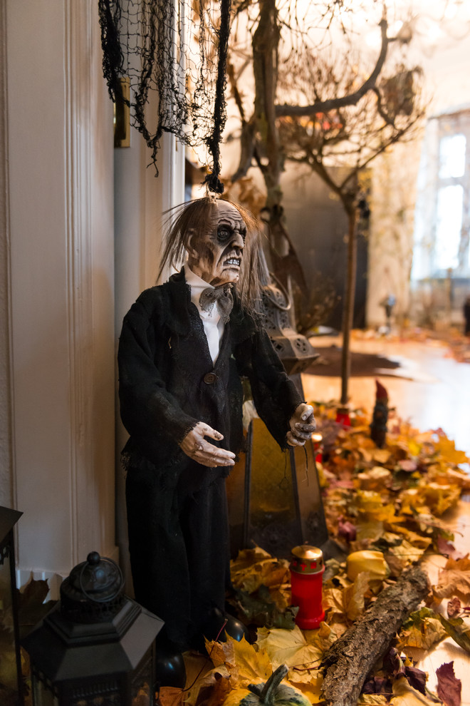 Houzz Германия: Шоу ужасов в одной готической квартире перед Хеллоуином