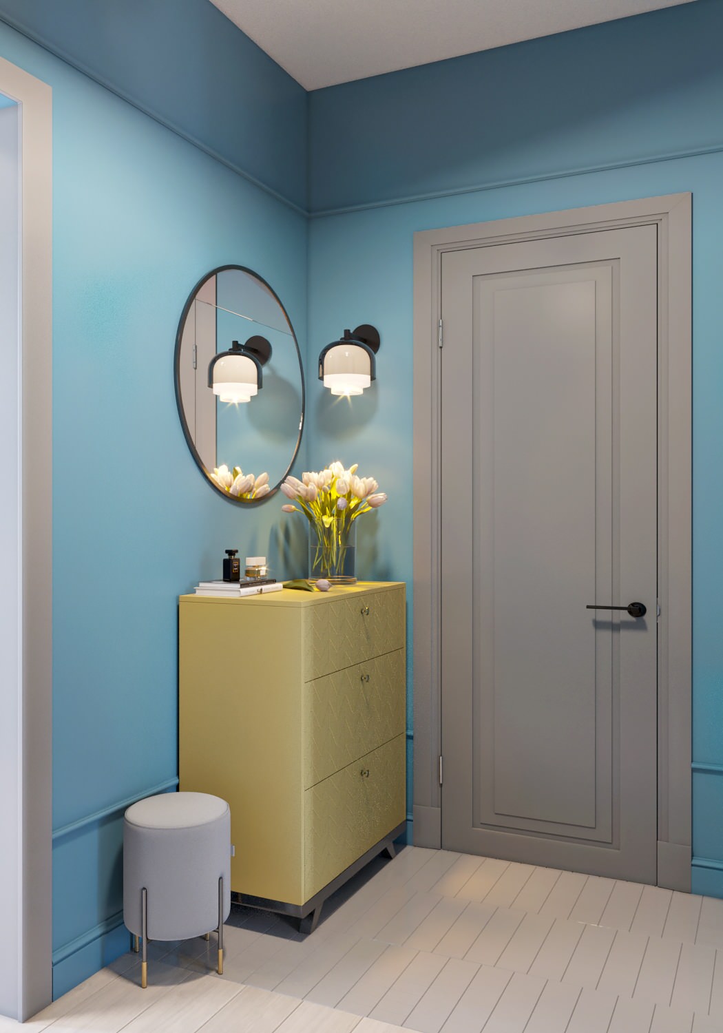 Обложка проекта: Проект квартиры в ЖК Аалто