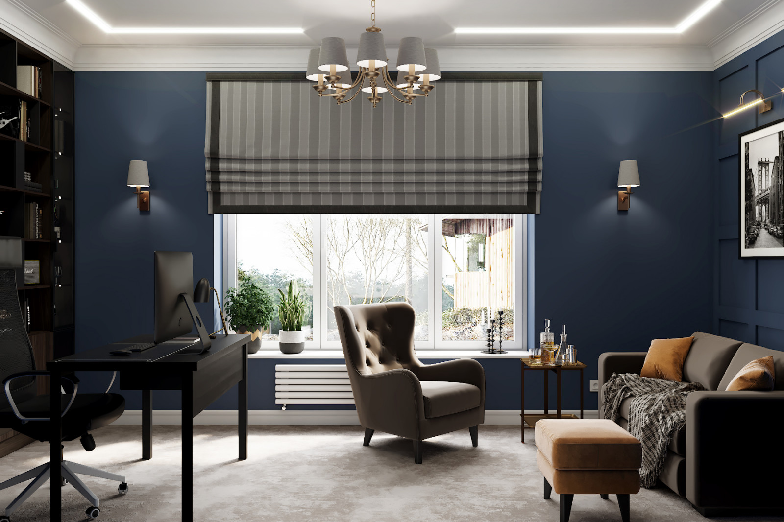 Шоколадное настроение, 133 м2