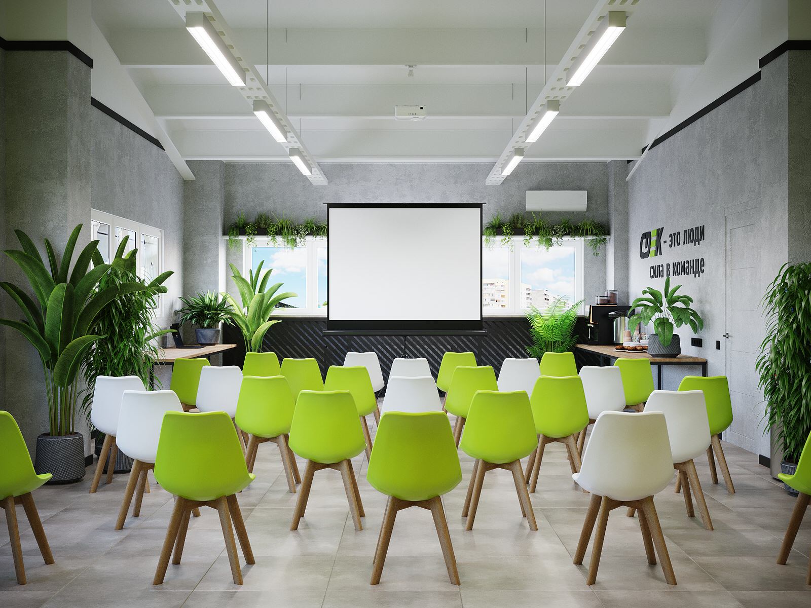 Пространство для сотрудников компании СДЭК