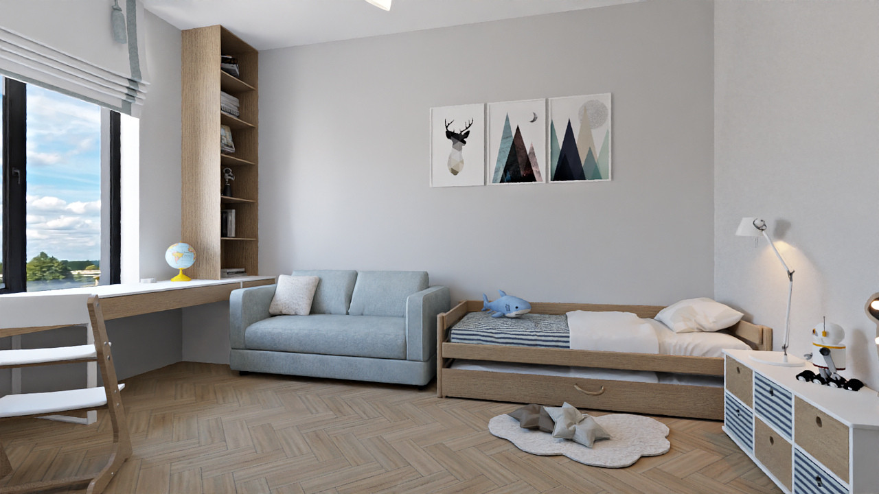 Современный загородный дом