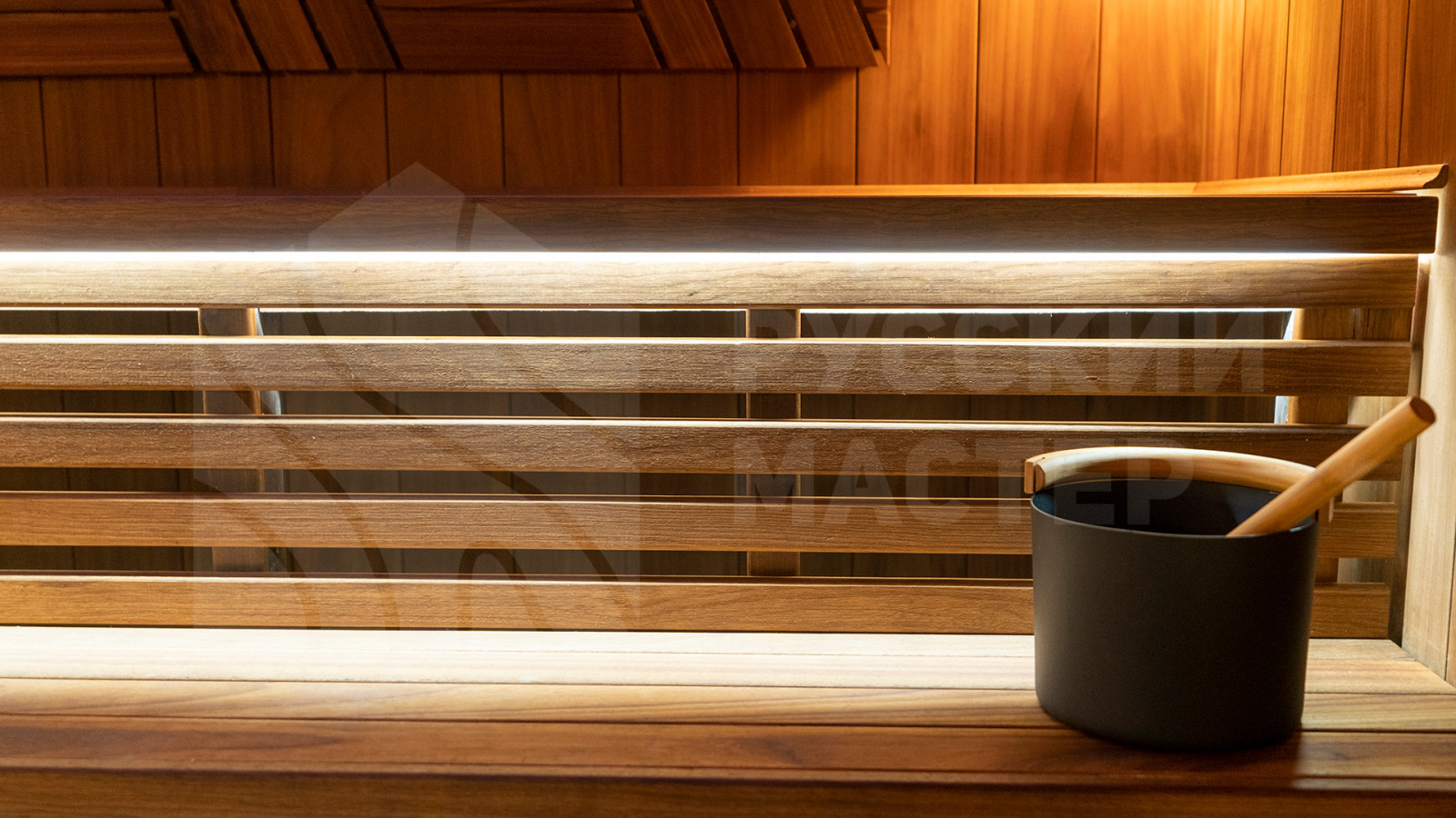 Обзор парной из экзотической и редкой древесины Фраке