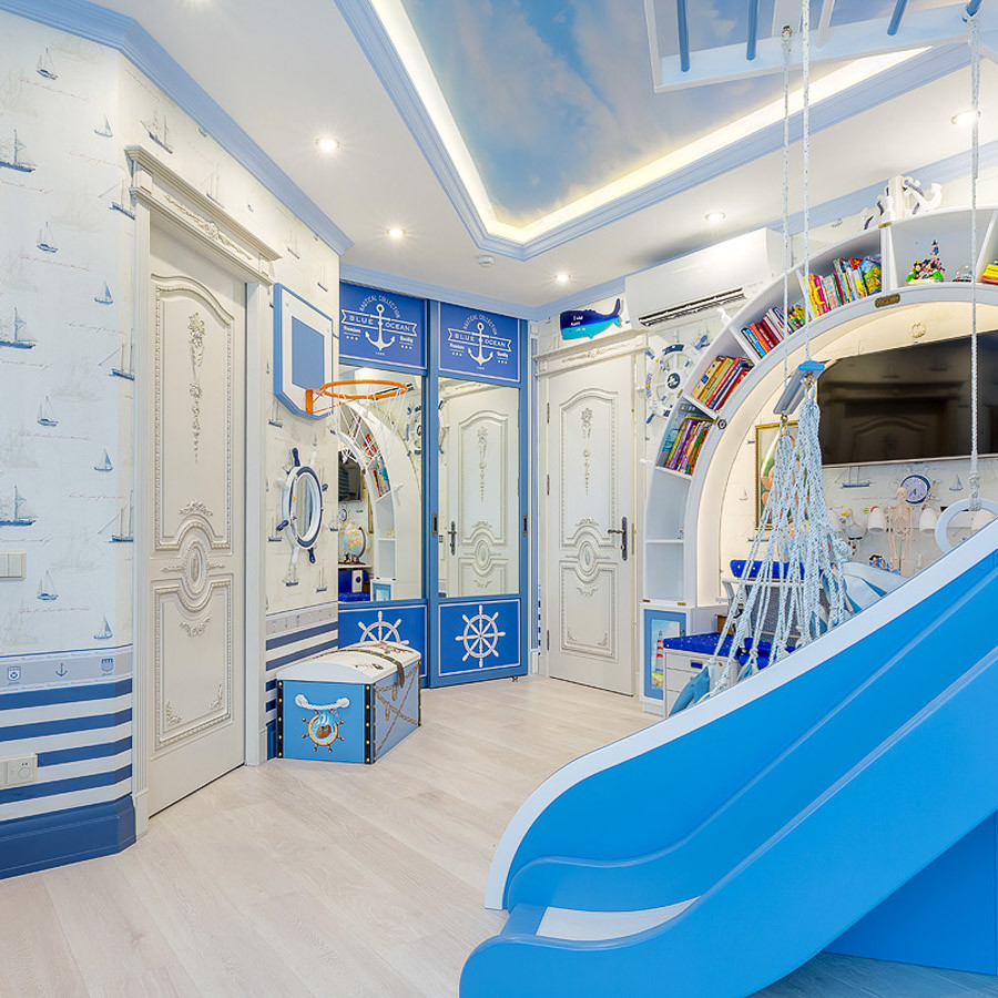Реализация детской комнаты, к проекту "Морская рапсодия"