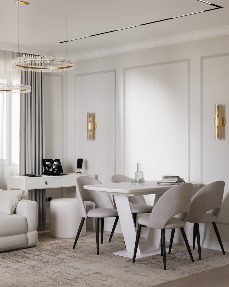 Дизайн интерьера квартиры в жилом комплексе "Хорошевский"