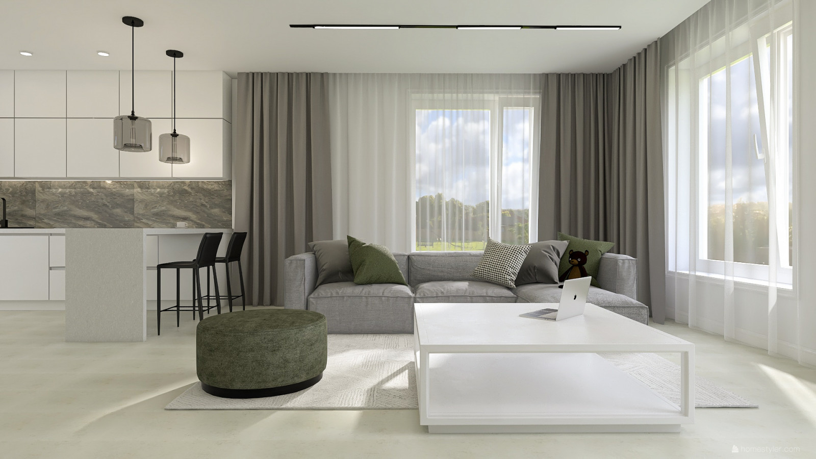 Светлый дом в Счастливом