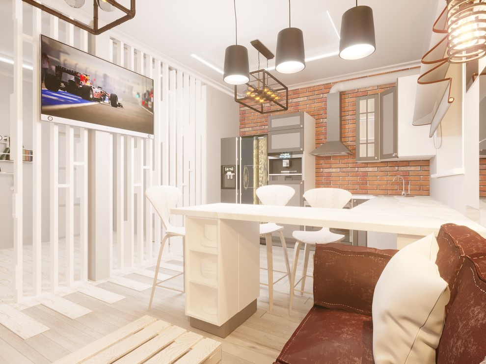 Поселок Пятница парк дизайн проект коттеджа