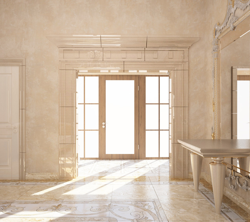 Дизайн-проект интерьеров входной группы особняка Шато