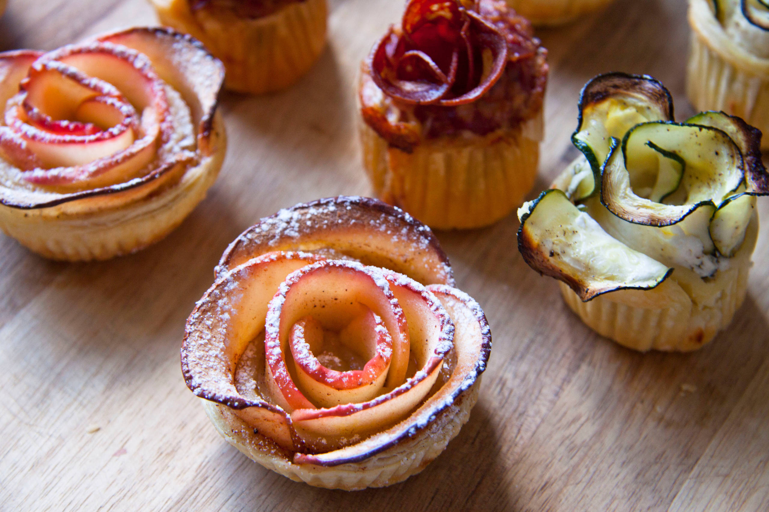 DIY: Розочки из соленых и сладких ингредиентов