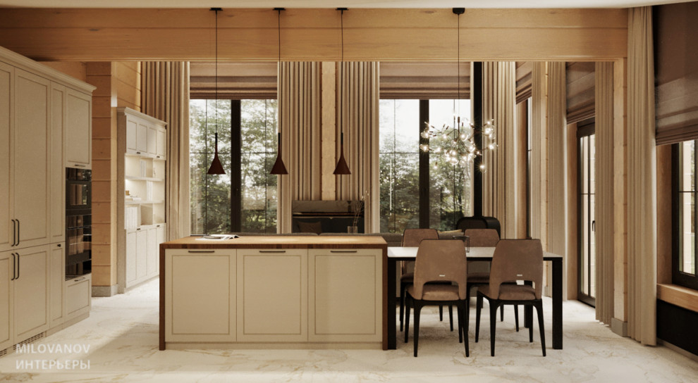 ДОМ ИЗ КЛЕЕНОГО БРУСА