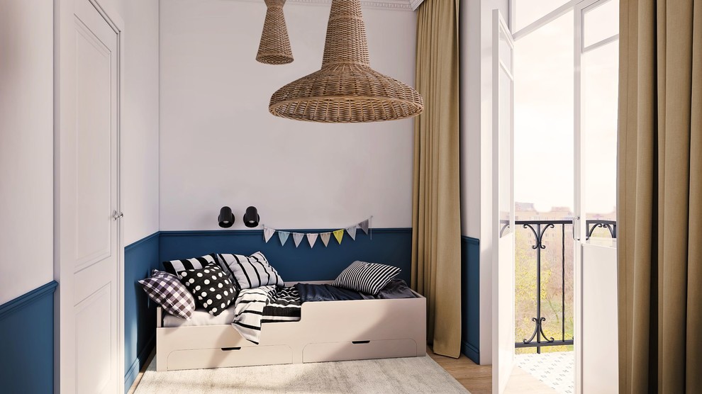 Скандинавский с акцентами: квартира в сталинке, 69м2