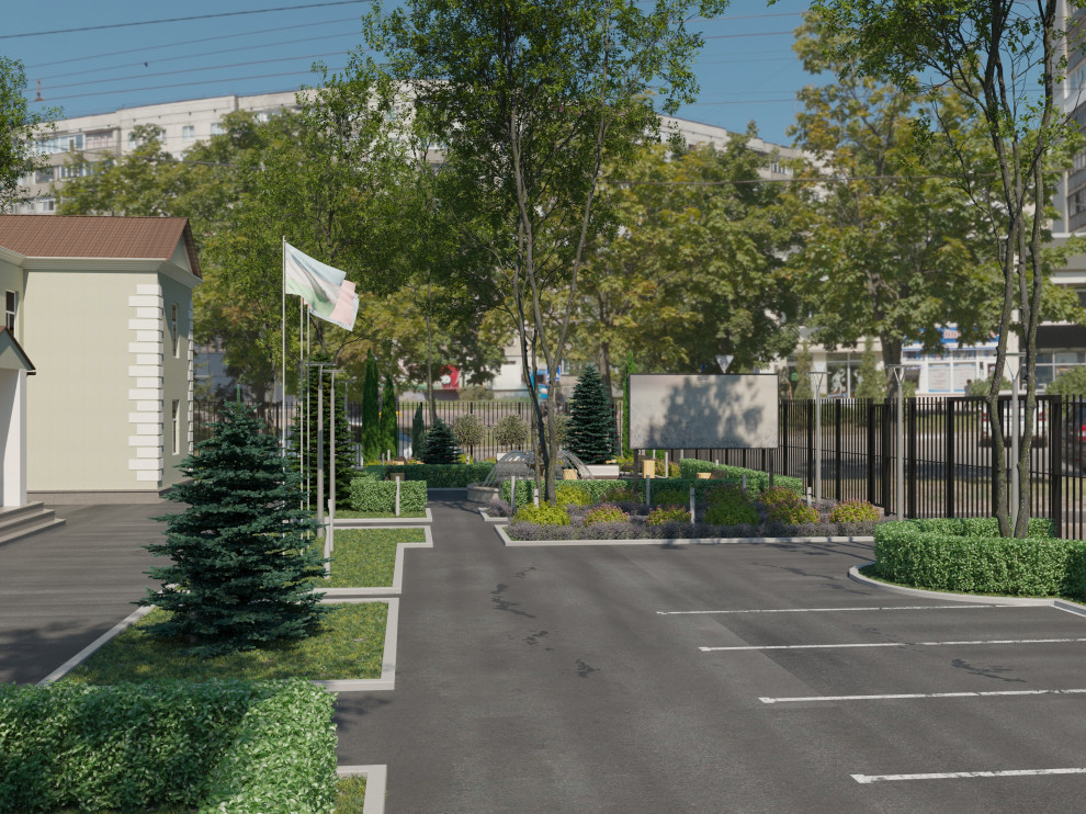 Обложка проекта: Благоустройство Управы Тимирязевского района