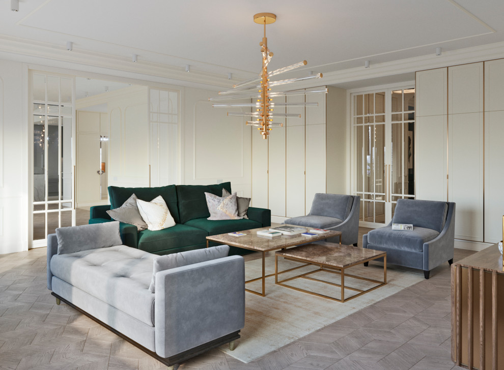 Квартира в неоклассическом стиле