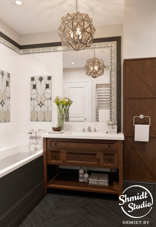 Проект "Яркий" в стиле Ardeco, Минск, 120 м.кв