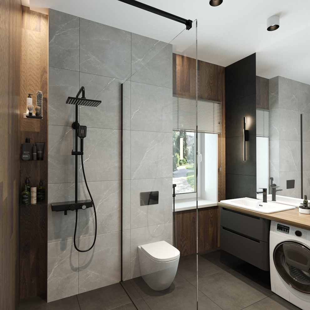 Загородный дом в одном уровне