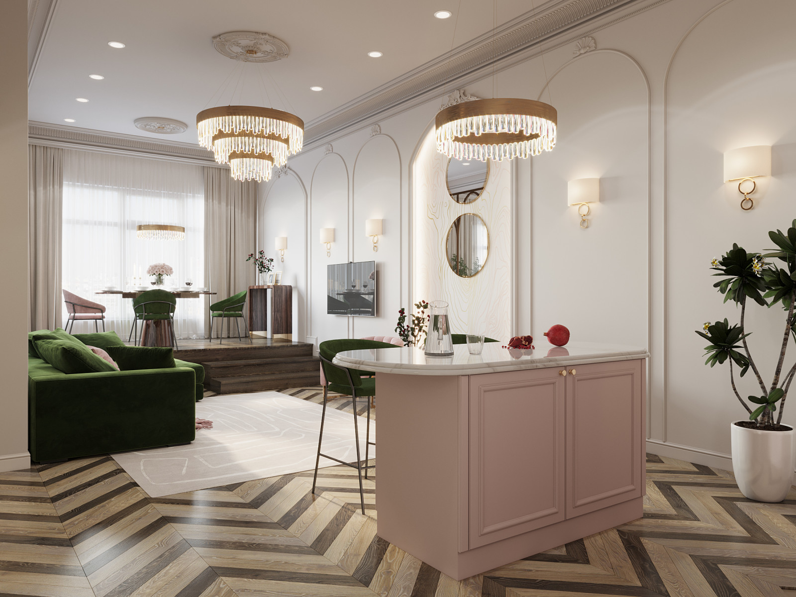 Interior Dance 85м2