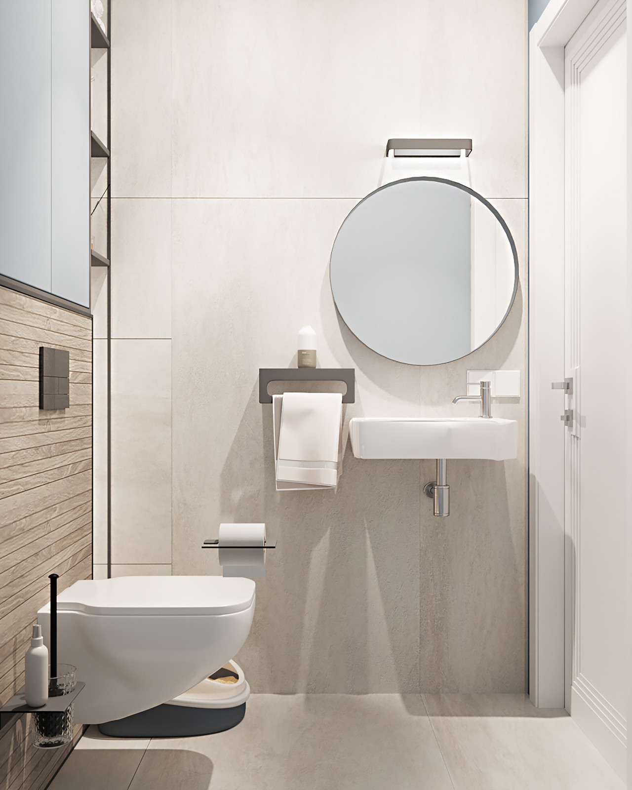 Дизайн-проект квартиры ЖК Поколения. S=78,3 м2